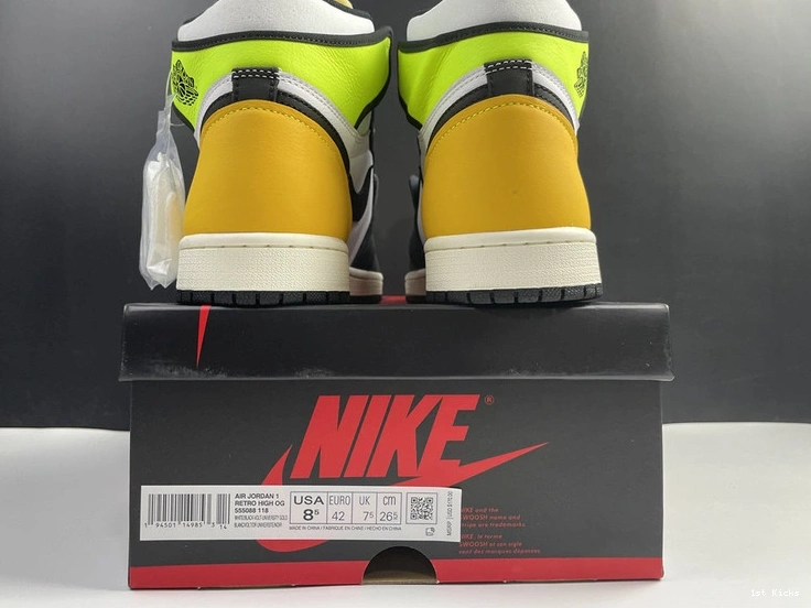 Jordan 1 Air Gold” “University  High   555088-118 OG 0319